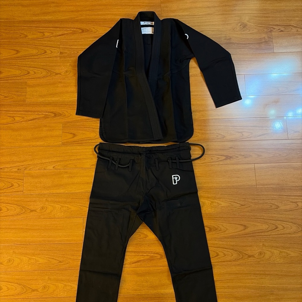 Progress Featherlight Competition Gi Black Size Ao - image 2